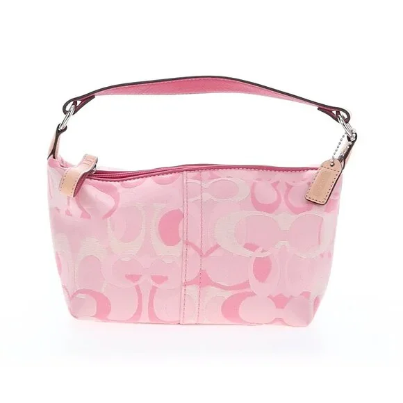 Coach Soho Pink Mini Signature Hobo Bag